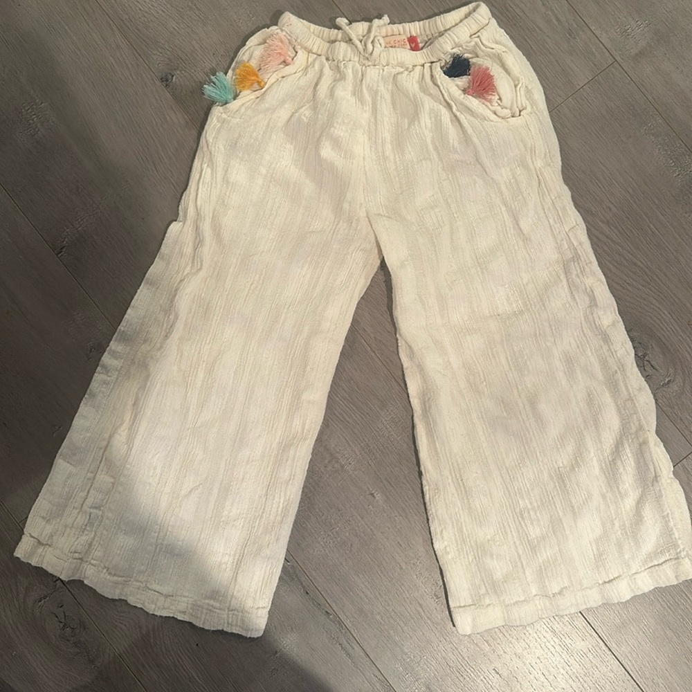 EGG size 5 wide leg beach style pants